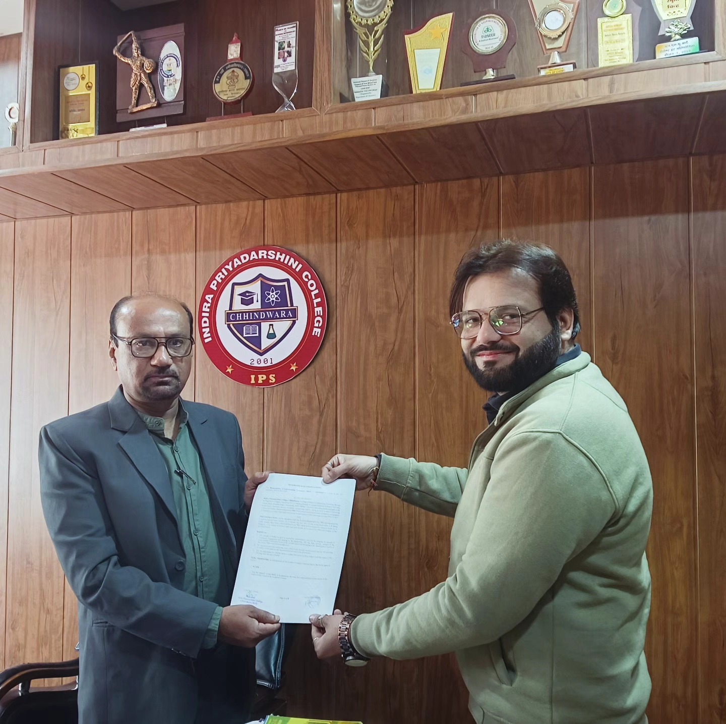 IPS College Signs MoU with NIIT Foundation