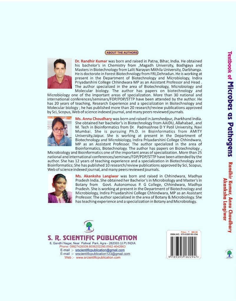 Textbook of Microbes as Pathogens